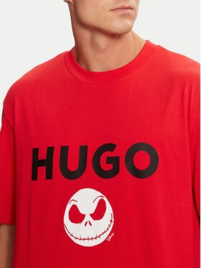 Hugo T-Shirt 50537986 Czerwony Regular Fit