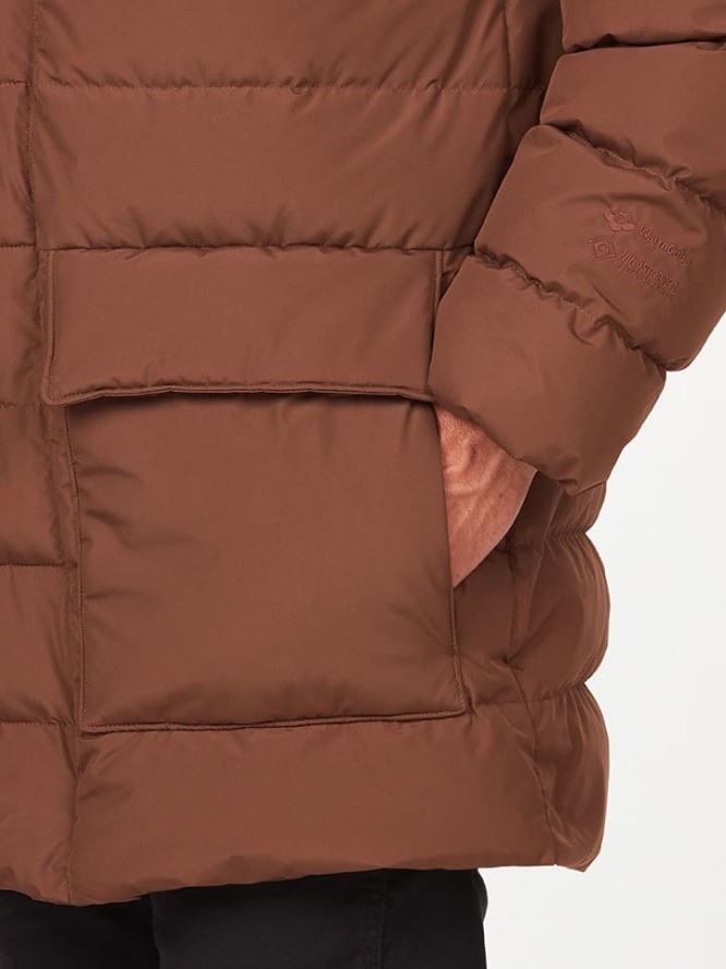 Marmot Kurtka puchowa "WarmCube" w kolorze brązowym rozmiar: S