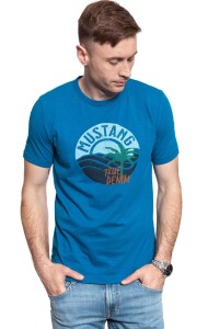 MUSTANG T SHIRT Alex C Print 1009534 5320