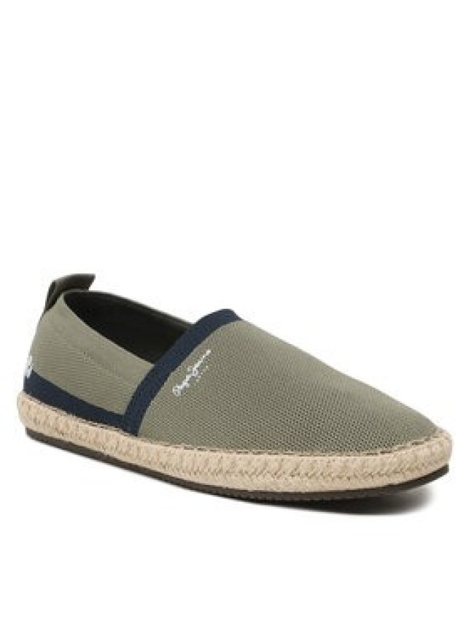 Pepe Jeans Espadryle Tourist Camp Knit PMS10313 Khaki