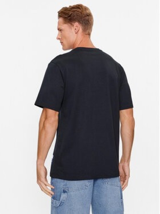 Converse T-Shirt Chuck Retro Ct Collegiate Ss Tee 10025293-A01 Czarny Regular Fit