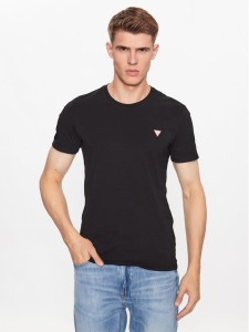 Guess T-Shirt M2YI24 J1314 Czarny Slim Fit