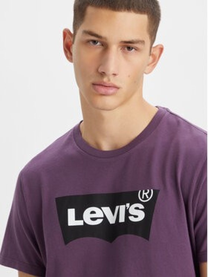 Levi's® T-Shirt Classic Graphic Tee 224911193 Fioletowy Regular Fit
