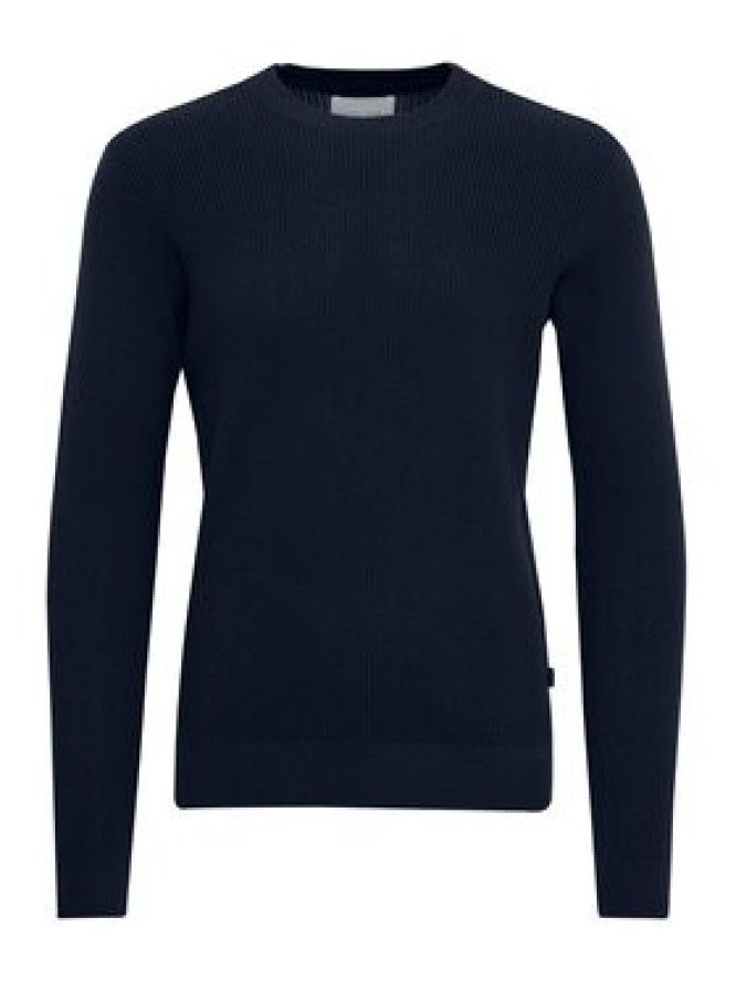 Casual Friday Sweter 20504787 Granatowy Slim Fit