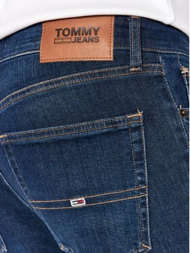 Tommy Jeans Jeansy Austin DM0DM09552 Niebieski Slim Tapered Fit