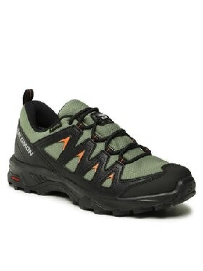 Salomon Trekkingi X Braze GORE-TEX L47180600 Zielony