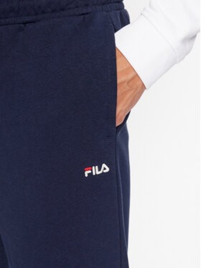 Fila Spodnie dresowe FAM0500 Granatowy Regular Fit