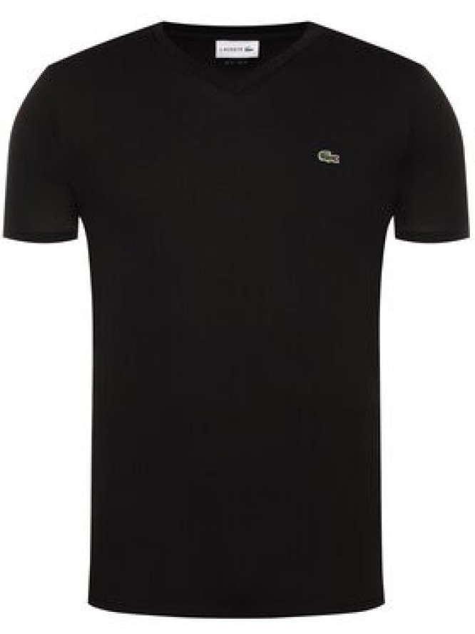 Lacoste T-Shirt TH6710 Czarny Regular Fit