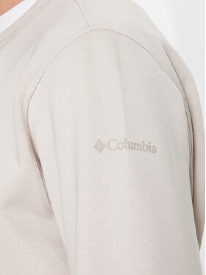 Columbia Bluza M Logo Fleece Crew Brązowy Regular Fit