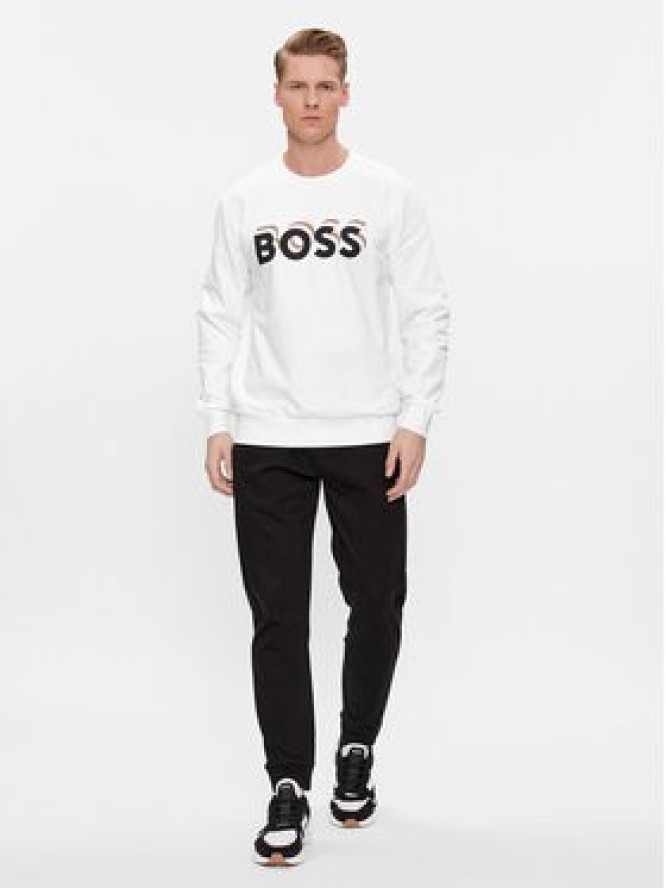 Boss Bluza Soleri 07 50507939 Biały Regular Fit