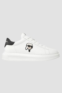 KARL LAGERFELD Białe sneakersy Kapri Nft Lo Lace