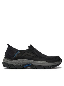 Skechers Sneakersy Respected Elgin 204810/BLK Czarny