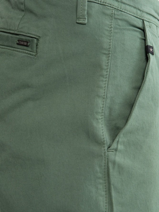 Spodnie chinosy męskie zielone Hektor 303