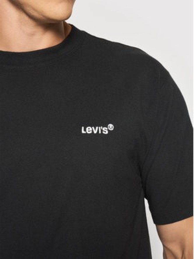 Levi's® T-Shirt Red Tab™ A0637-0001 Czarny Boxy Fit