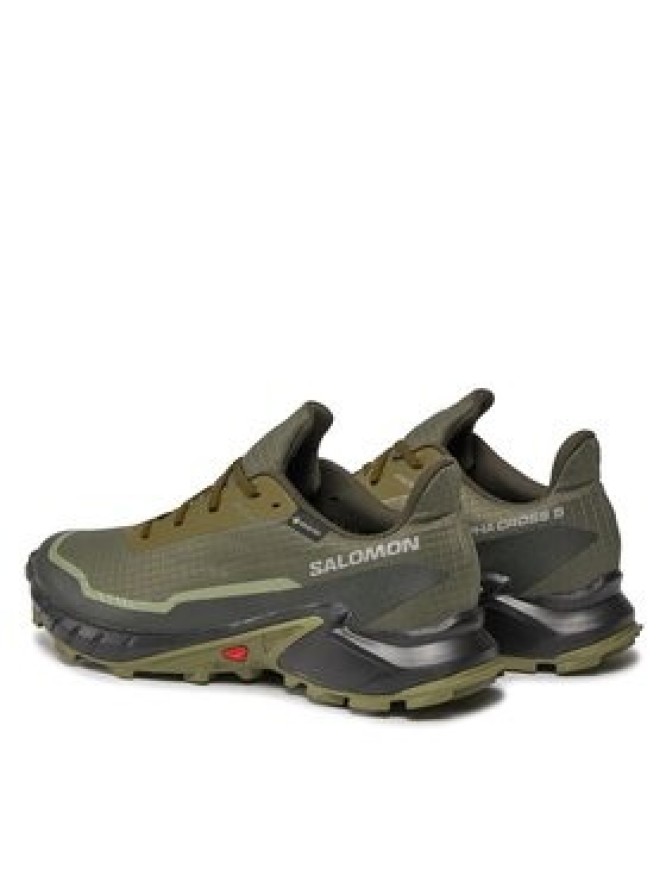 Salomon Buty do biegania Alphacross 5 Gtx GORE-TEX 473103 29 W0 Zielony