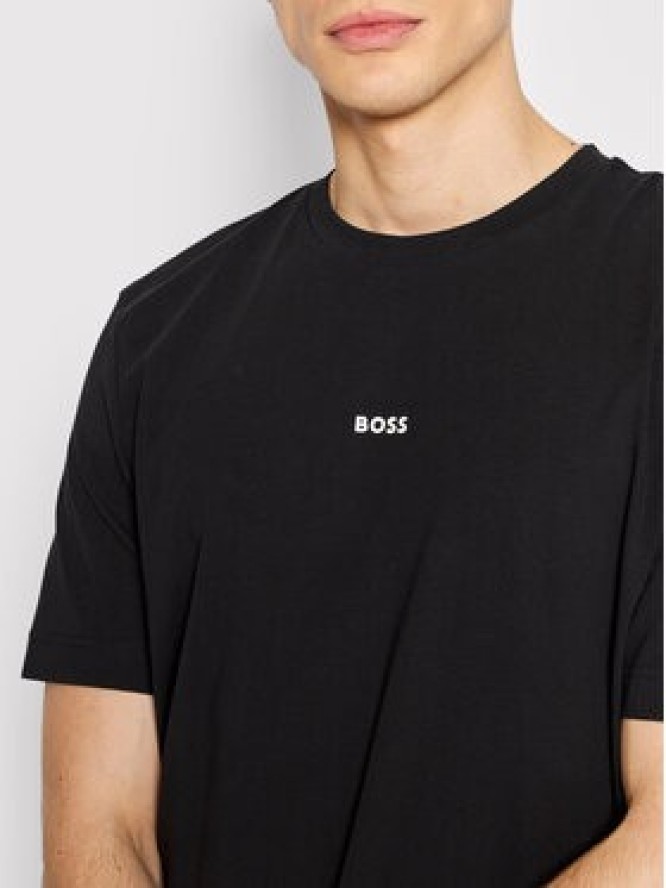 Boss T-Shirt Tchup 50473278 Czarny Regular Fit