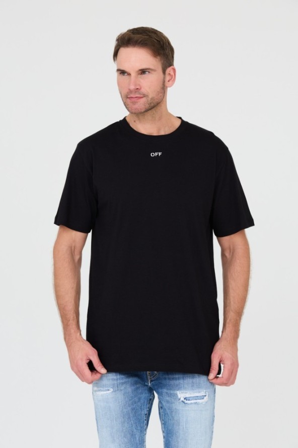 OFF-WHITE Czarny t-shirt