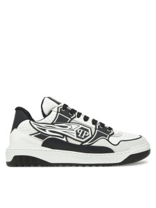 PHILIPP PLEIN Sneakersy SAES MSC4017 PLE010N0102 Biały