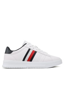 Tommy Hilfiger Sneakersy Supercup Leather FM0FM04706 Biały