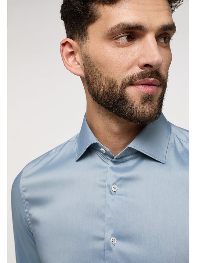 Eterna Koszula - Slim fit - w kolorze błękitnym rozmiar: 42