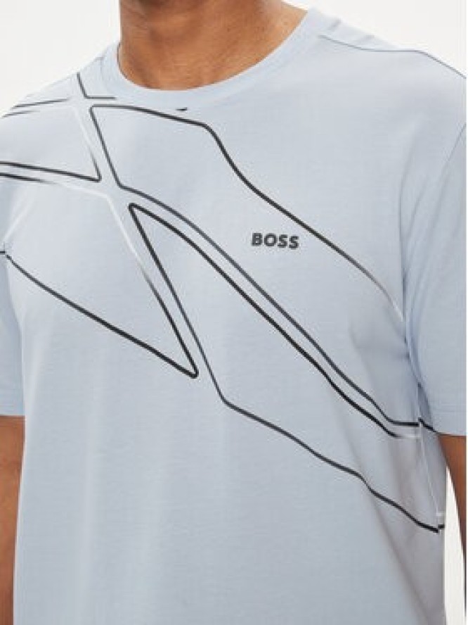 Boss T-Shirt 50513011 Niebieski Regular Fit