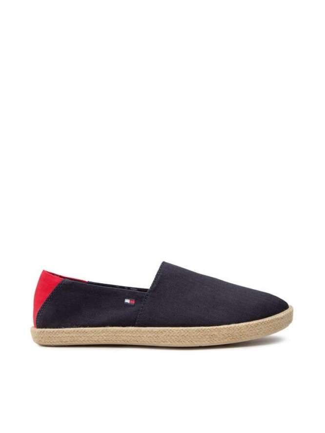 Tommy Hilfiger Espadryle Easy Summer Slip On FM0FM00569 Granatowy