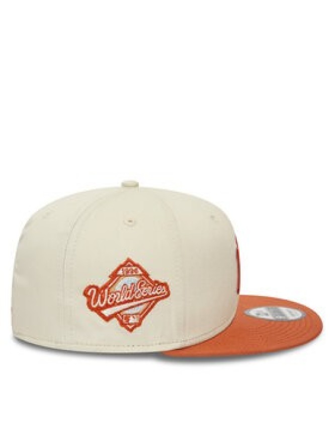 New Era Czapka z daszkiem Mlb Patch 950 Nyy 60503493 Beżowy