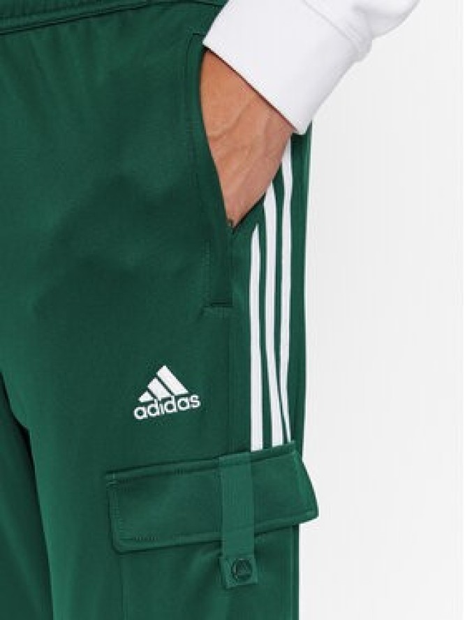 adidas Spodnie dresowe IM2918 Zielony Regular Fit