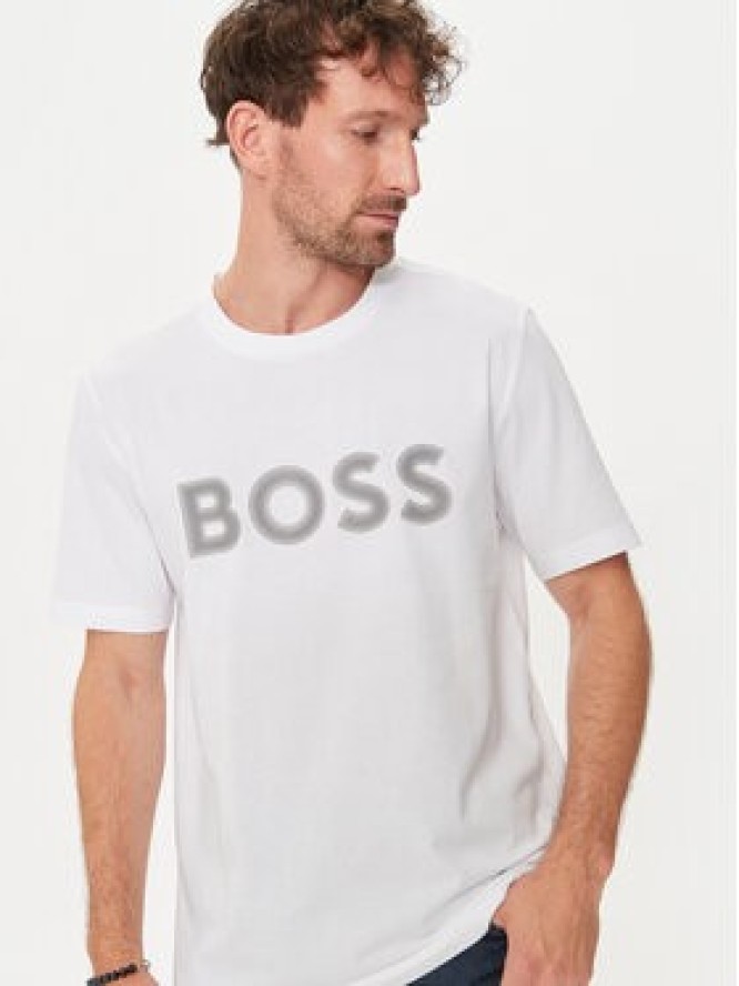 Boss T-Shirt Tee 1 50512866 Biały Regular Fit