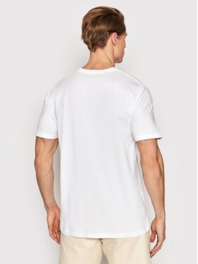 Quiksilver T-Shirt Comp EQYZT06534 Biały Regular Fit