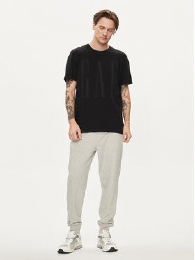 Gap T-Shirt 866774-00 Czarny Regular Fit