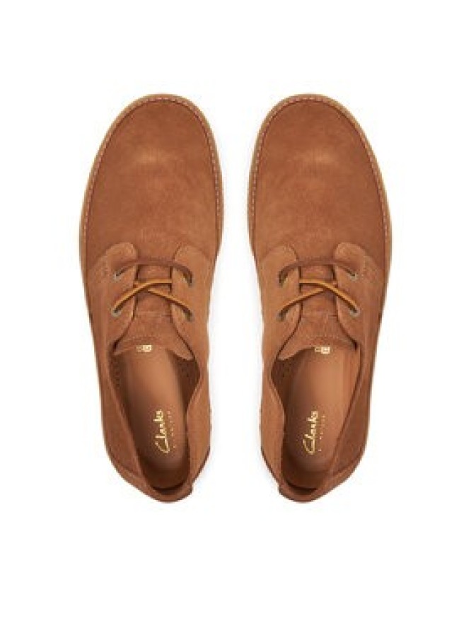 Clarks Półbuty Clarkwood Low 26179941 Beżowy