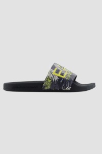 EA7 EMPORIO ARMANI Czarne klapki Tropical Flip flops