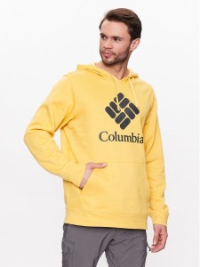 Columbia Bluza Trek 1957913 Żółty Regular Fit