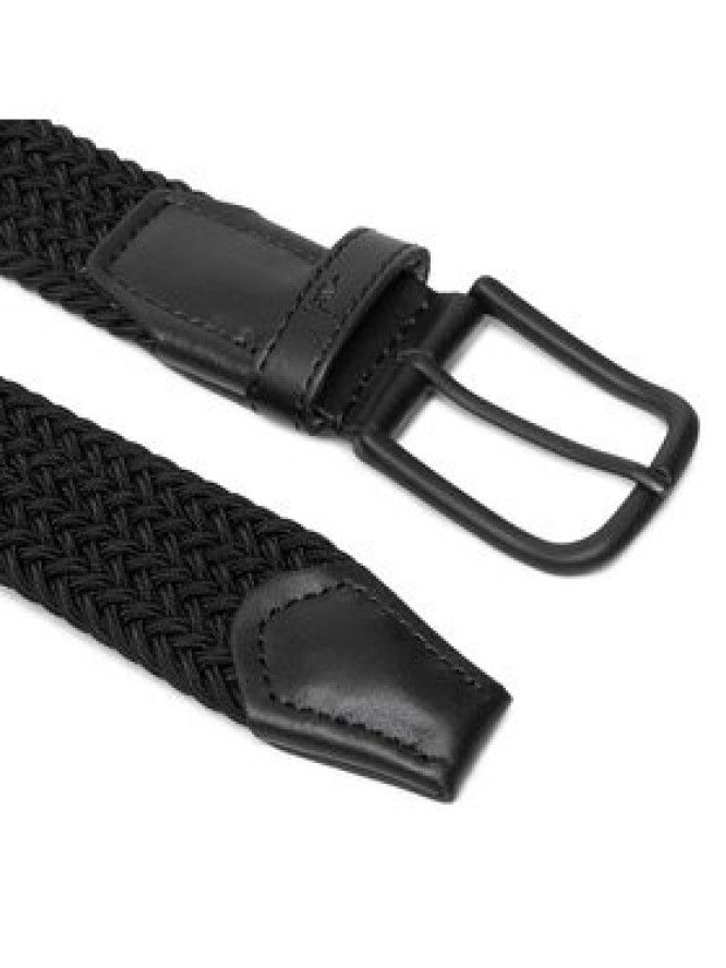 Trussardi Pasek Męski Belt H3 5 Cm Matt 71L00171 Czarny