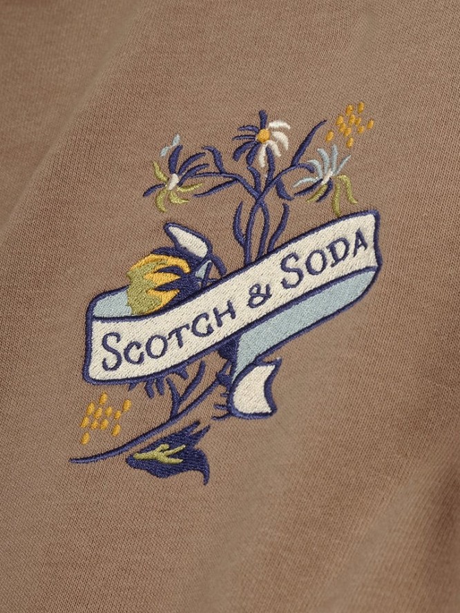 Scotch & Soda Bluza w kolorze jasnobrązowym rozmiar: XL