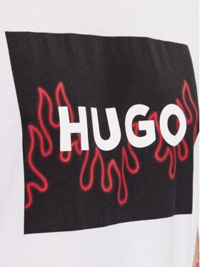Hugo T-Shirt Dulive 50506989 Biały Regular Fit