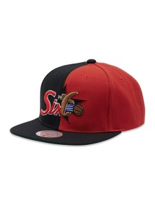 Mitchell & Ness Czapka z daszkiem NBA Split Crown HHSS4321 Czarny