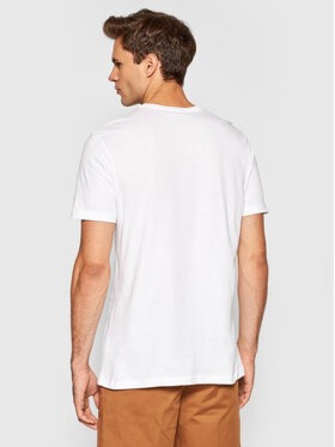 United Colors Of Benetton T-Shirt 3U53J1F15 Biały Regular Fit