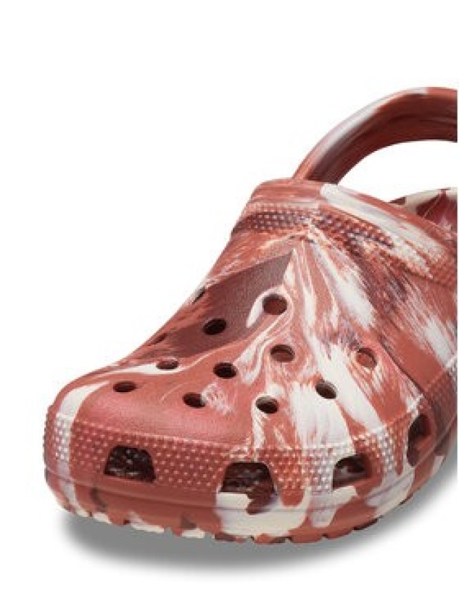 Crocs Klapki Classic Marbled Clog 206867 Brązowy