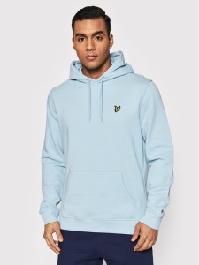 Lyle & Scott Bluza ML416VOG Błękitny Regular Fit