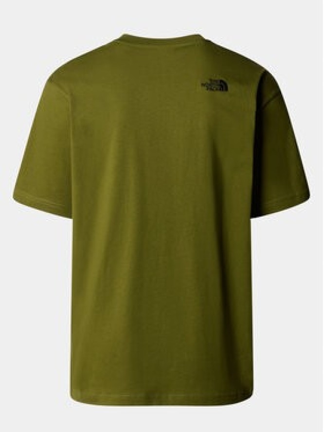 The North Face T-Shirt Simple Dome NF0A87NR Zielony Oversize