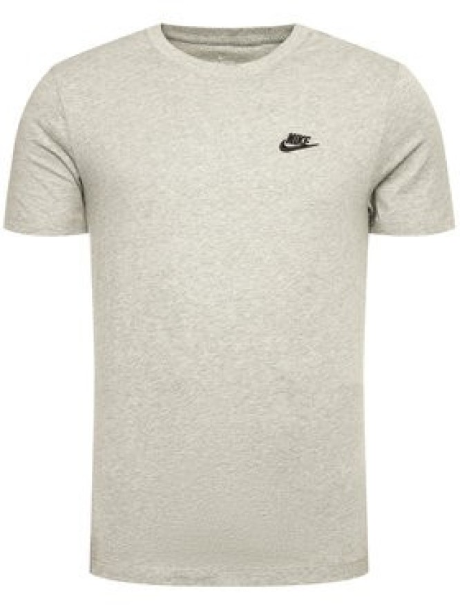 Nike T-Shirt Sportswear Club AR4997 Szary Standard Fit