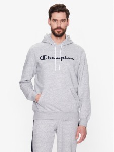 Champion Bluza 218528 Szary Regular Fit