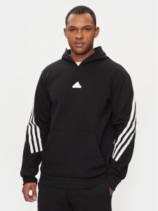 adidas Bluza Future Icons 3-Stripes IN1841 Czarny Relaxed Fit