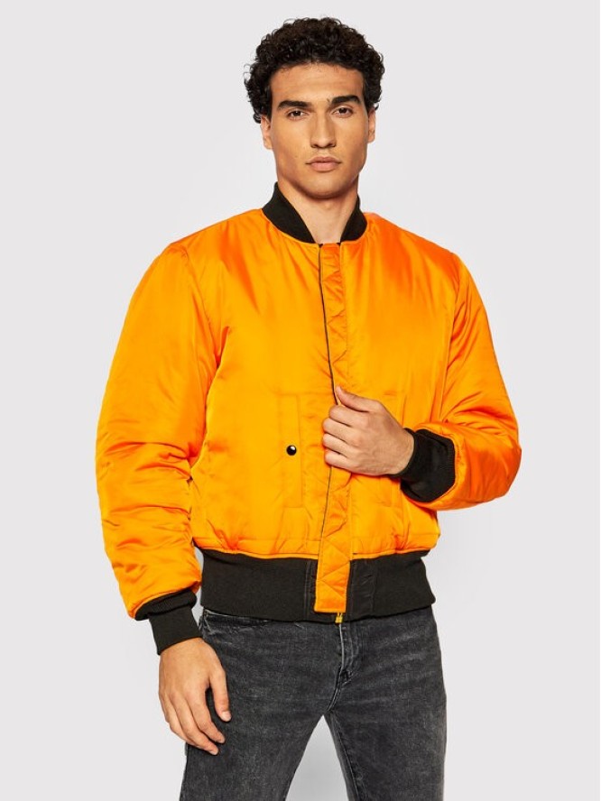 Alpha Industries Kurtka bomber Ma-1 100101 Czarny Regular Fit