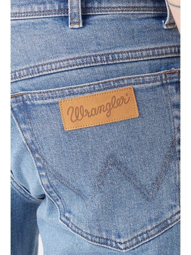 Wrangler Dżinsy "Texas Slim" - Slim fit - w kolorze błękitnym rozmiar: W46/L34