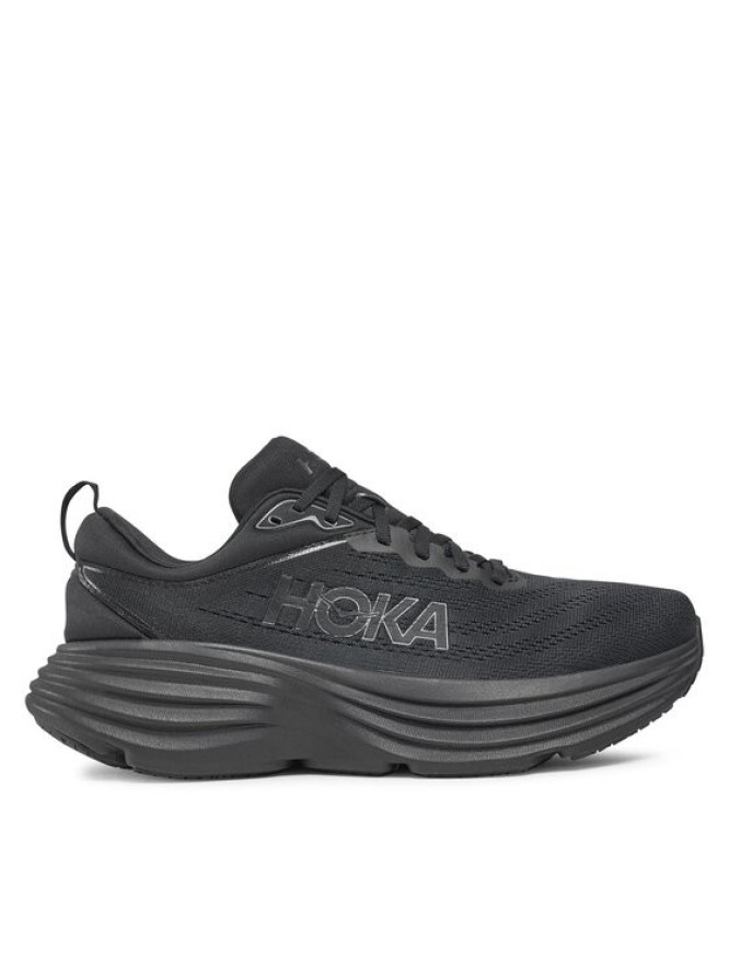 Hoka Buty do biegania Bondi 8 Wide 1127953 Czarny