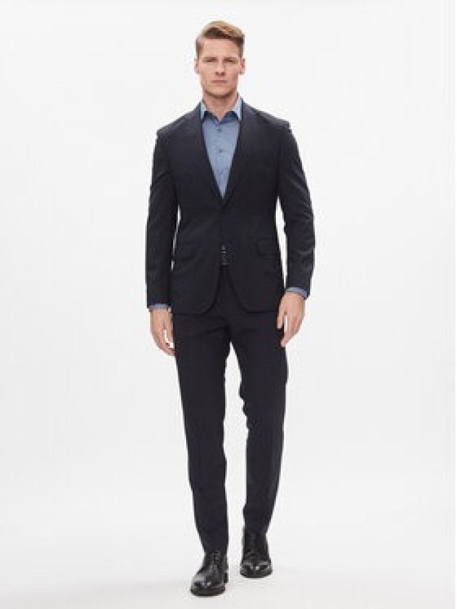 Calvin Klein Koszula K10K112299 Niebieski Slim Fit