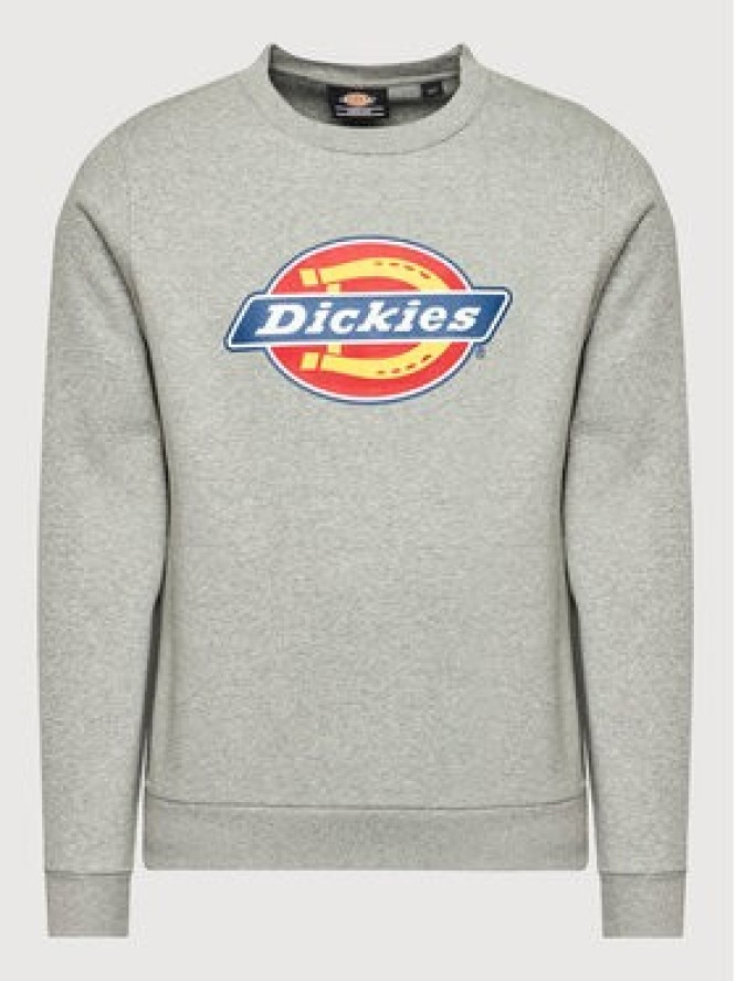 Dickies Bluza Icon Logo DK0A4XCIGYM Szary Regular Fit